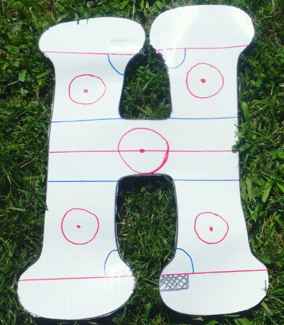 "H" for "Hockey