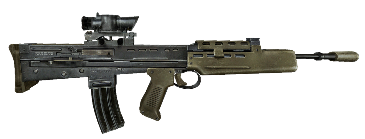 L85 Assault Rifle, Afraid of Monsters Wiki