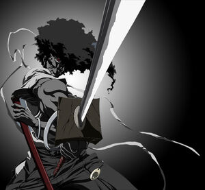 Afro Samurai Resurrection, afro Samurai 2 Revenge Of Kuma, takashi Okazaki,  samurai Girl, afro Samurai, Afro, Samurai, model Sheet, manga, television