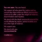 AWC BLM Statement