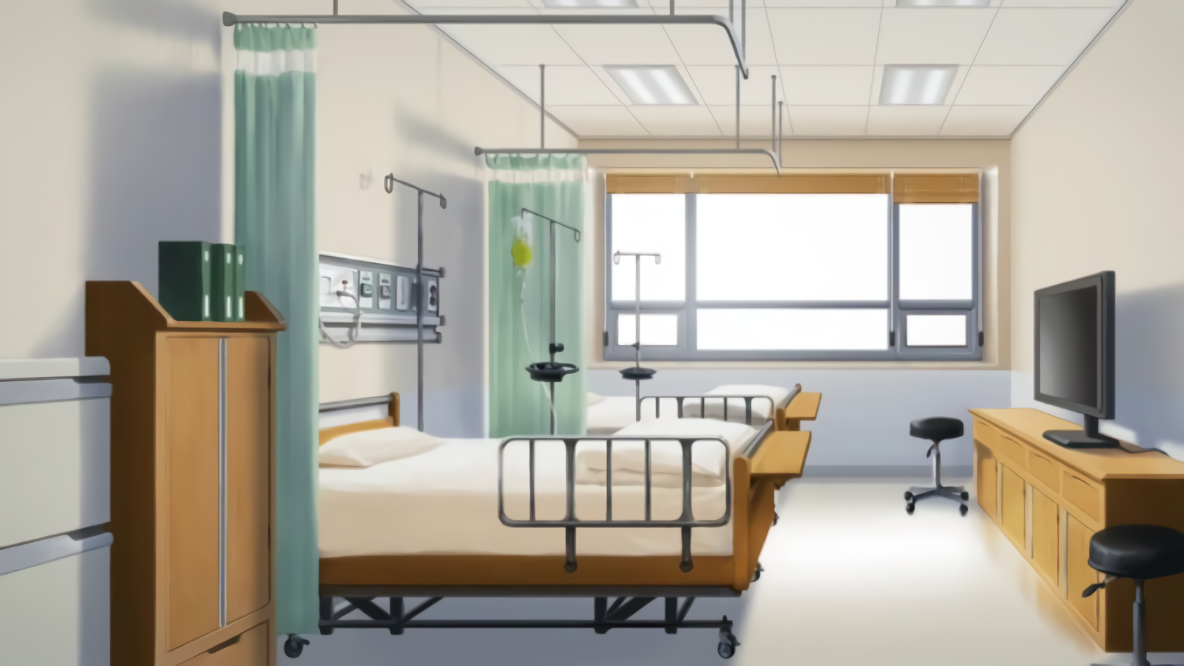 Athah Anime Original Hospital Room 13*19 inches Wall Poster Matte Finish  Paper Print - Animation & Cartoons posters in India - Buy art, film,  design, movie, music, nature and educational paintings/wallpapers at