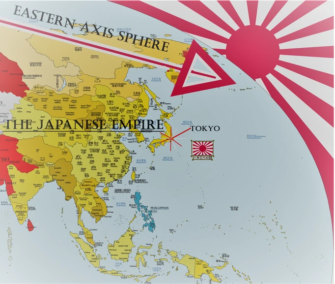 Axis maps. Axis victory map. ww2 axis victory map.