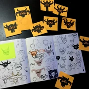 Early concepts of the icon by Claire Chen.