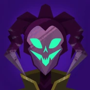 Apollyon's texting avatar.