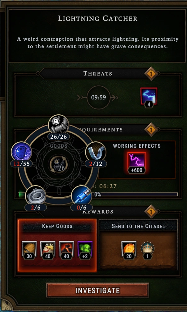 Lightning Catcher Against the Storm Wiki Fandom