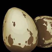 Eggs are one of the Goods available for gathering and can be used to craft more complex Food items.