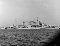 HMS Arethusa 1942