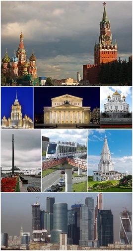 Collage of Moscow 2014