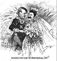 It lasted until Hitler was killed by Ian Fleming and Felix Leiter.