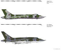 Avro Vulcan (B.2 - B.3 Comparison)