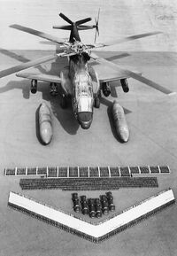 Westland Worcester prototype with ordnance displayed.