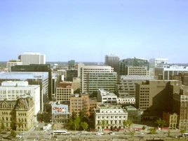 Downtown ottawa from Peace Tower