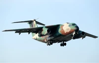 A Kawasaki C-1 of the RoJAF arriving at Iwakuni Air Base on May 19th, 2011.