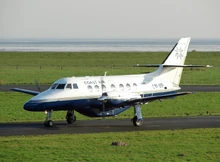 A Jetstream of Norwegian airline Coast Air.