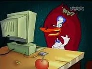 Le Quak oficina.jpg (5 kB) El ordenador de Le Quack