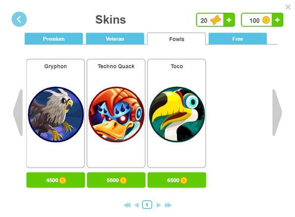 Fowls - Skins Shop