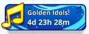 Golden Idols! Button