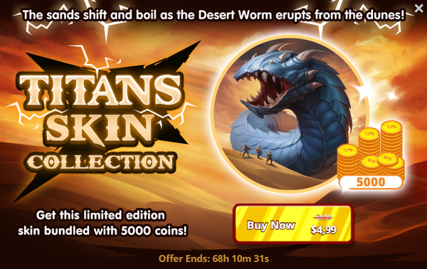 Titans-skin-collection-offer-desert-worm