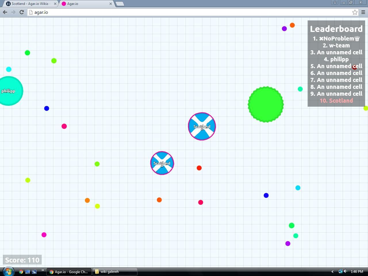 Agar.io Map 