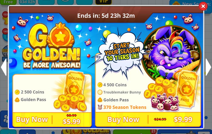 Go Golden - Offer
