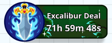 Excalibur-deal-button