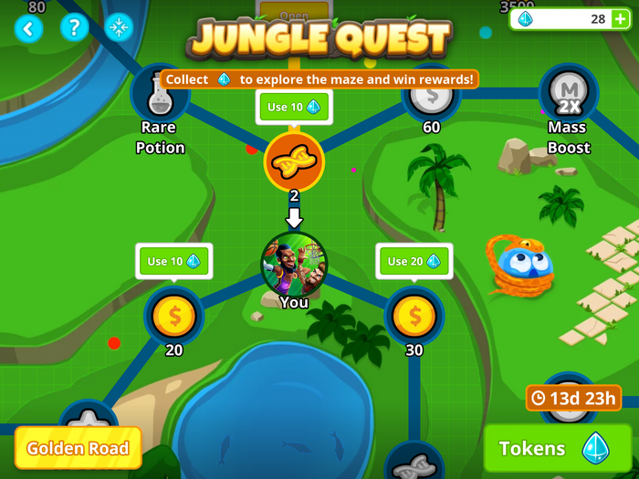 Jungle Quest - Main Map