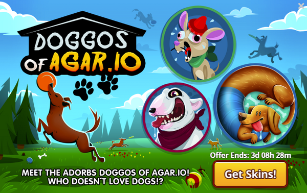 Dogar: agario + new game modes