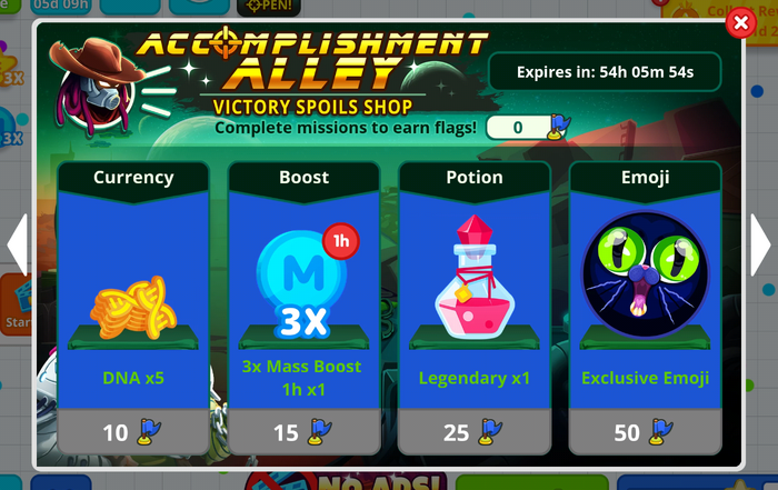 Accomplishment-alley-victory-spoils-shop-november-2023