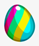 Easter-village-colored-egg