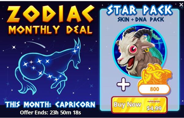 Capricorn zodiac deal