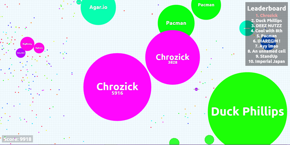 Agario - the official Agar in the mobile segment