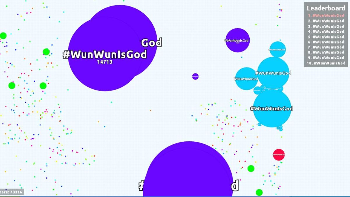 100K Score in Agar.io Solo : r/Agario