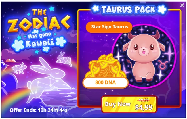 The Zodiac Has Gone Kawaii - Taurus Pack