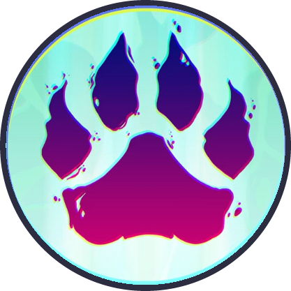 wolf paw logo png