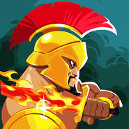 Flameblade Conqueror - Full Size