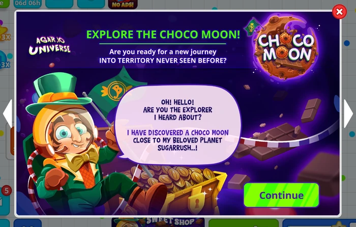 Agario-universe-explore-the-choco-moon