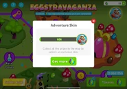 Eggsercise as Adventure Skin