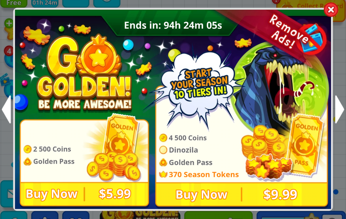 Go-golden-dinozila