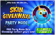 Skin Giveaway! Party Mode - Offer