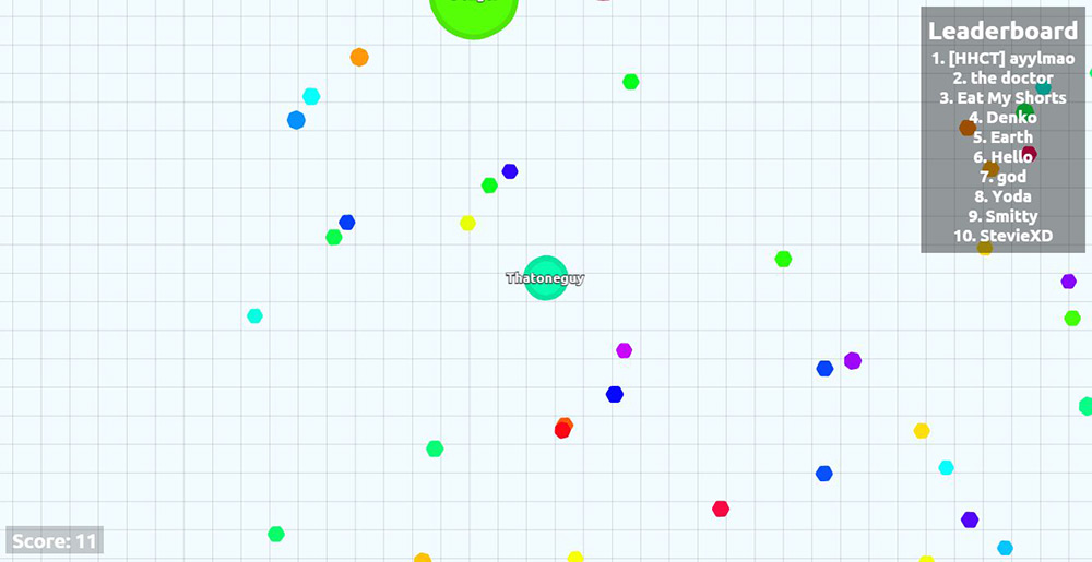 NÃO COMAM O BRASIL ;-;  Agario (agar.io) 