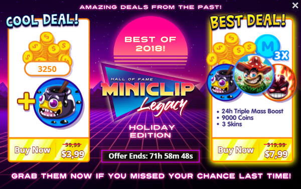 Miniclip Legacy - Offer