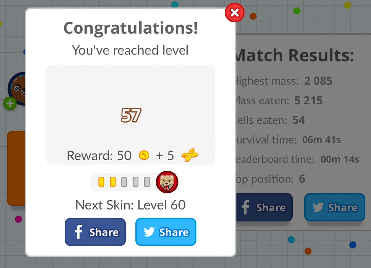 I NEVER GIVE UP ! (Agar.io Mobile) 