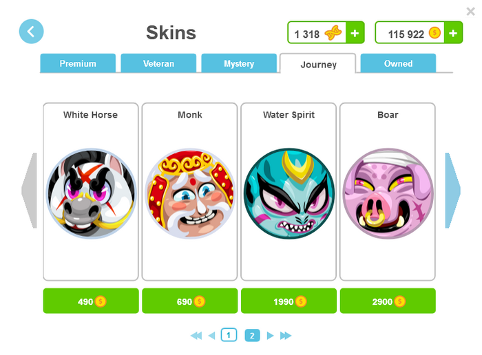 Journey-skins-shop