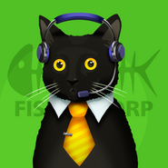 Necktie Cat - Full Size