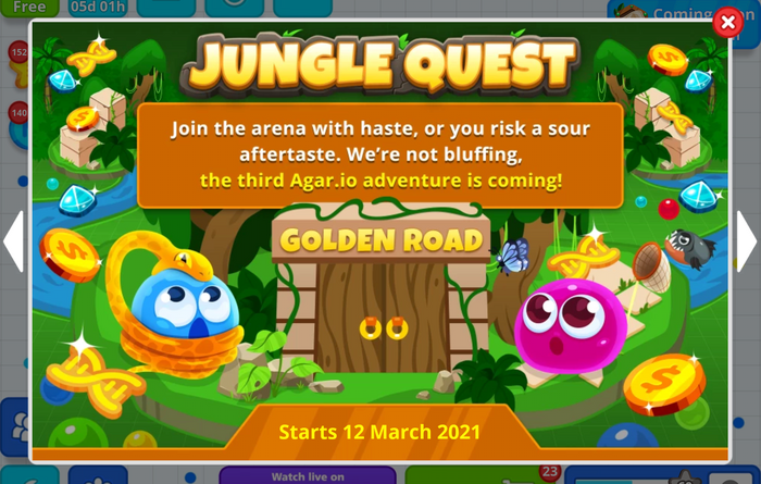 Jungle Quest - Starts March 12th, 2021