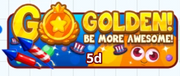 Go-golden-button