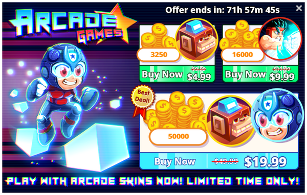 Arcade-games-item-deal-offer