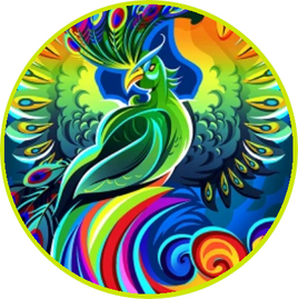 Chromatic-peafowl-circled