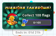 Collect 100 flags