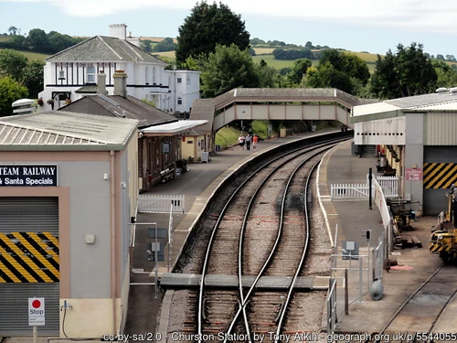 Churston Station in 2016.
